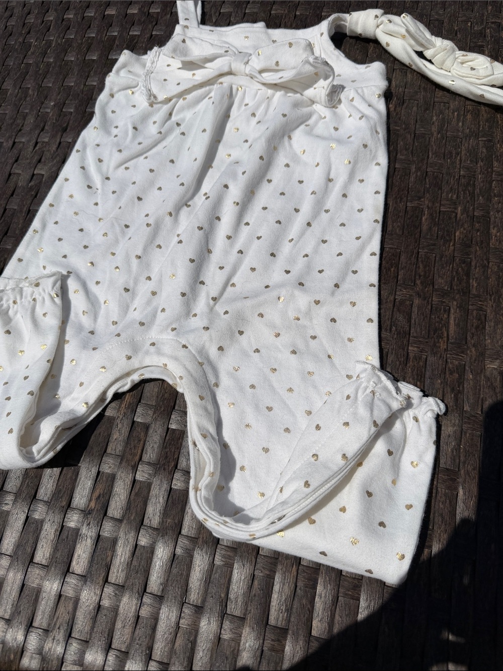 NWOT Little Lass Outfit and Headband Set